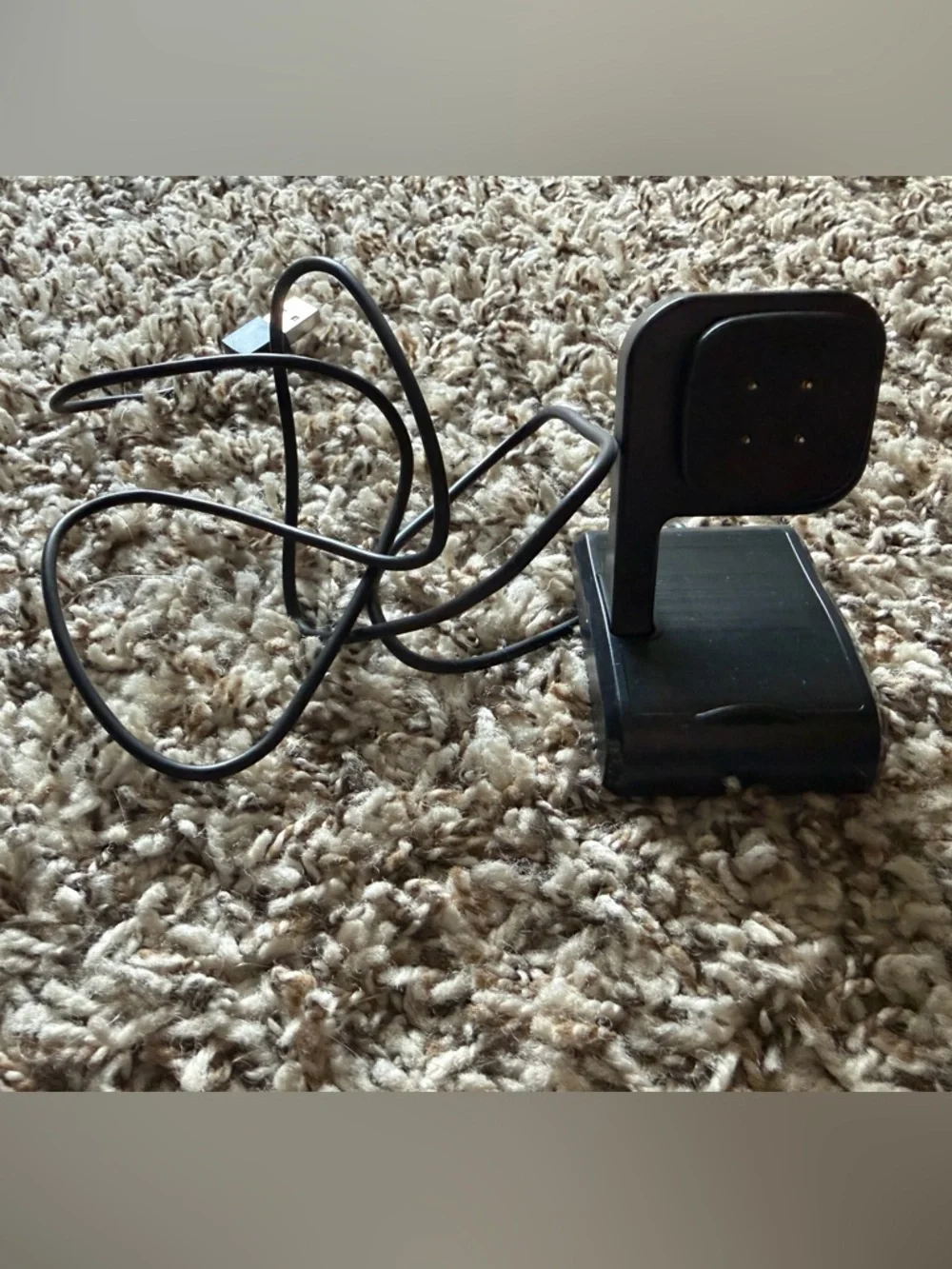 Black Charging Dock with USB Cable - Fitbit Sense